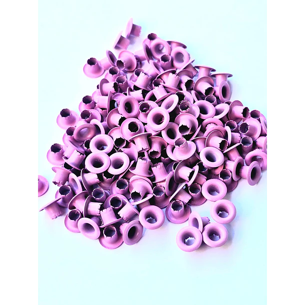 Ojetillos/Eyelets Metálicos 4mm Colores- Mayorista 2