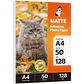 Papel Fotográfico Adhesivo A4 Antióxido Mate 128 - Miniatura 2