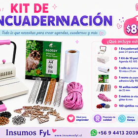 Kit Encuadernación Emprende 