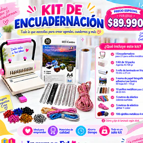 Kit Encuadernación Emprende 