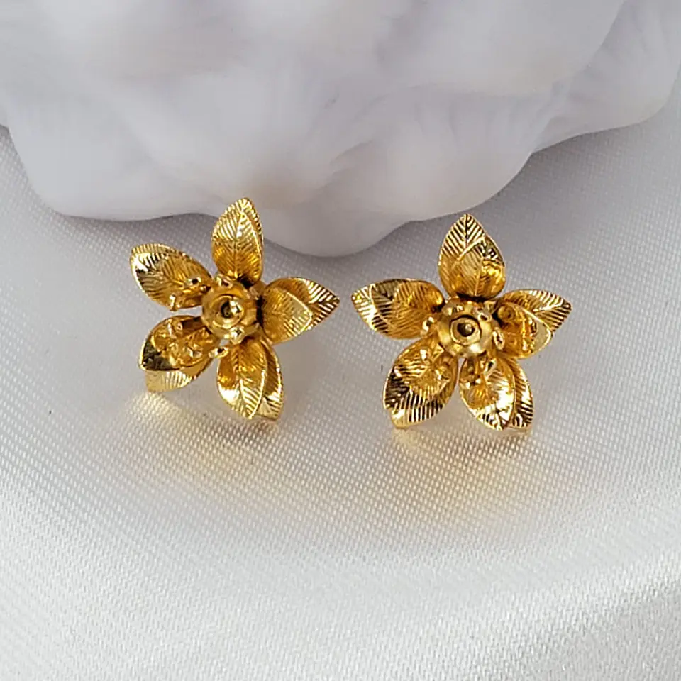 TOPO FLOR GRANDE BAÑO DE ORO  1
