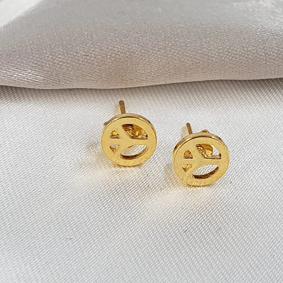 TOPO SIMBOLO DE LA PAZ BAÑO DE ORO TZD0097 1