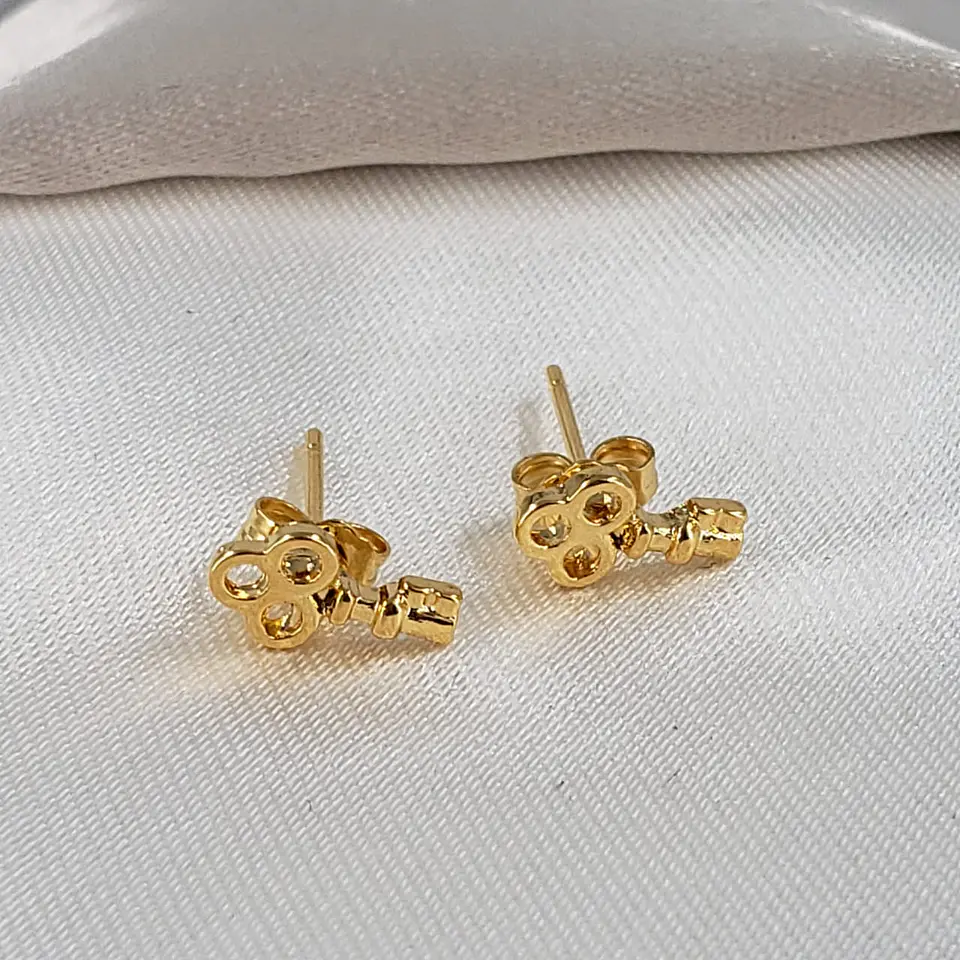 TOPO LLAVE PEQUEÑA BAÑO DE ORO TZD0006 1