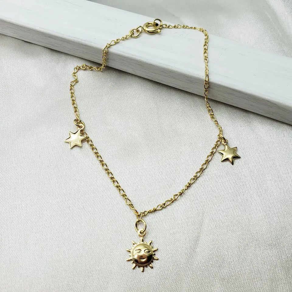 TOBILLERA ESTRELLA Y SOL TBE11 1