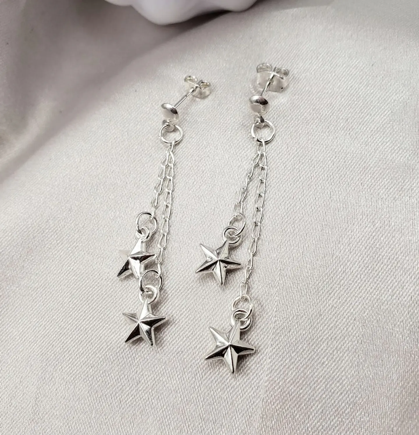 ARETE LARGO ESTRELLAS LISAS  1