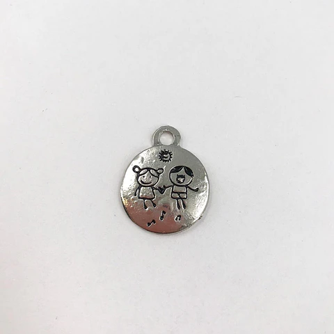 PLACA CÍRCULO EN ZAMAK ZP-012