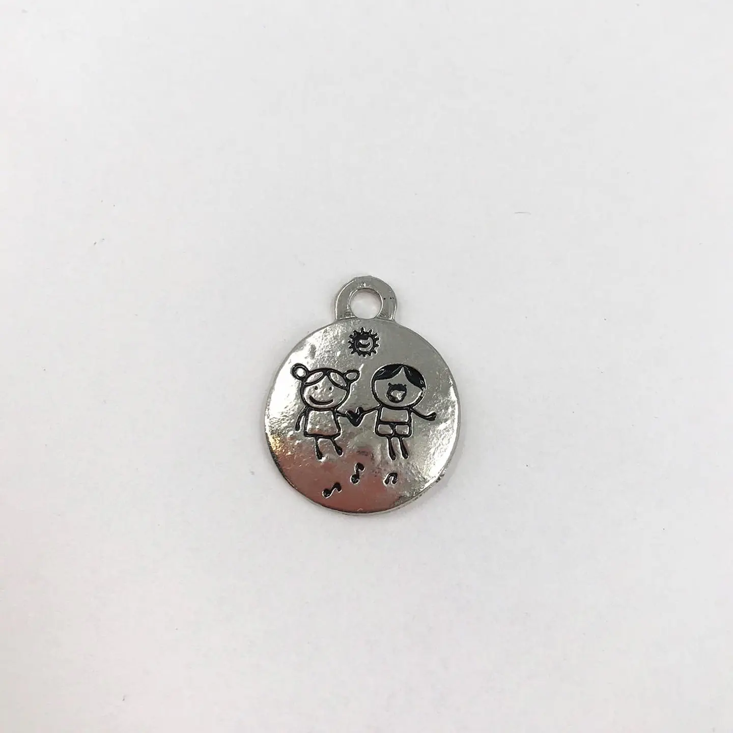 PLACA CÍRCULO EN ZAMAK ZP-012 1