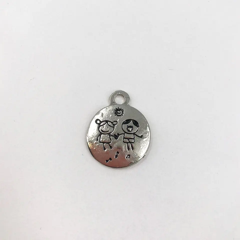 PLACA CÍRCULO EN ZAMAK ZP-012 1