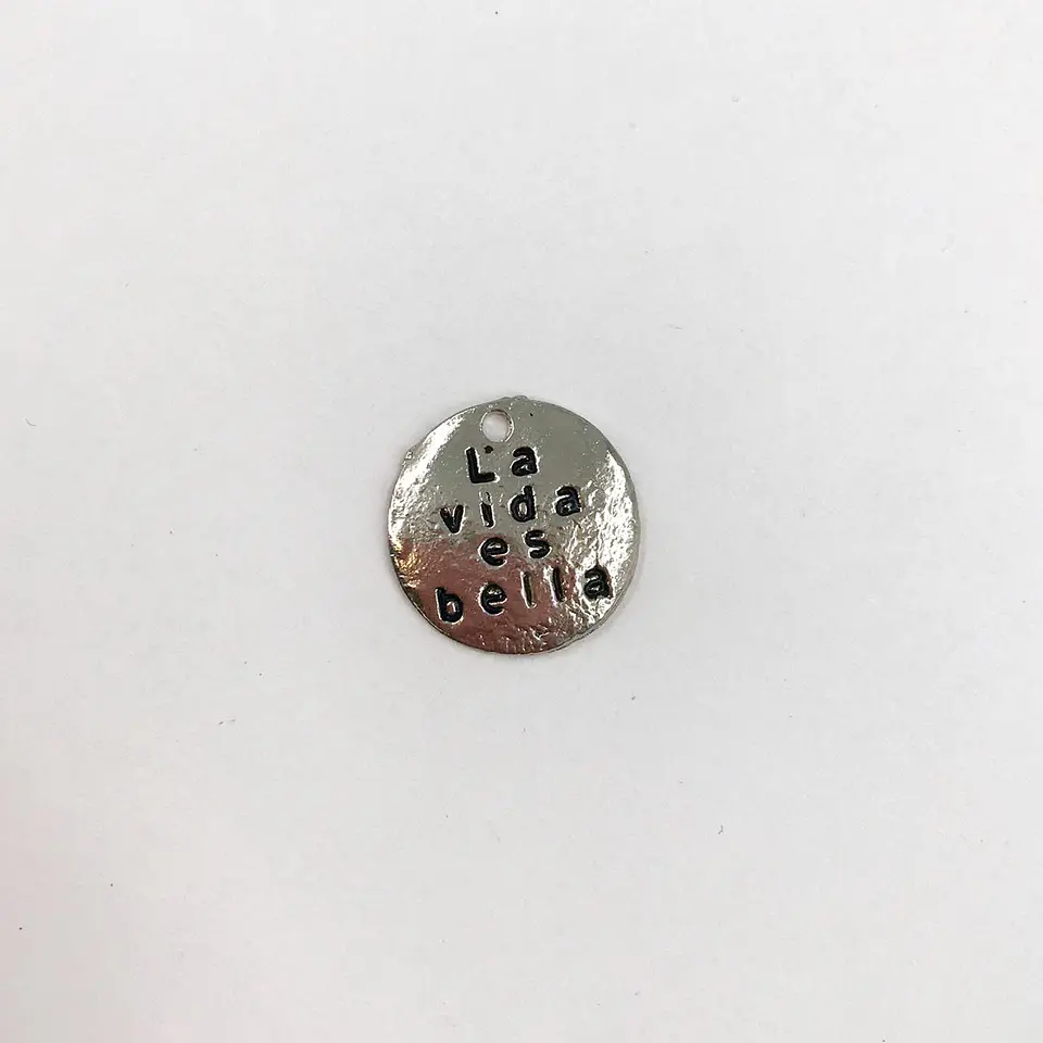 PLACA FRASE ZAMAK ZP-11 1
