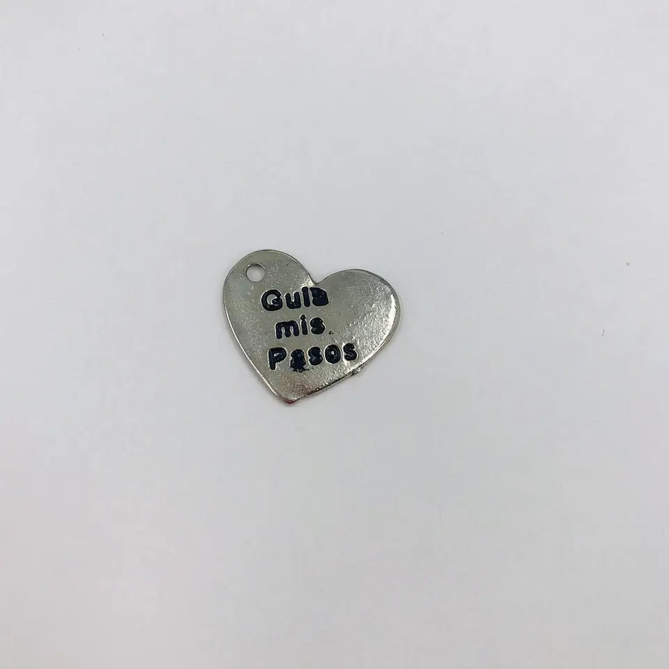 CORAZÓN CON FRASE EN ZAMAK ZP-049 1