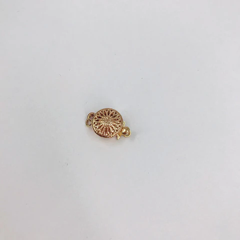 BROCHE REDONDO GRABADO BE015