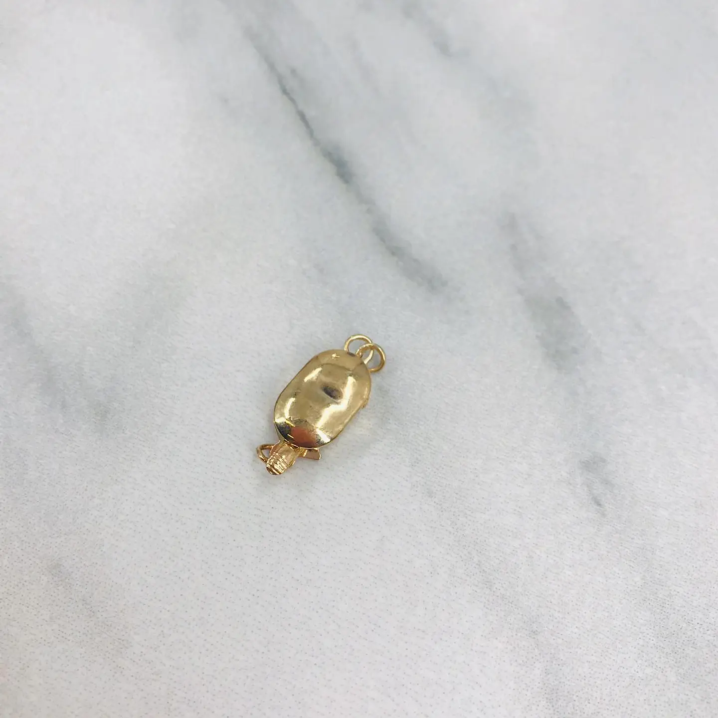 BROCHE OVALADO LISO BE01 1