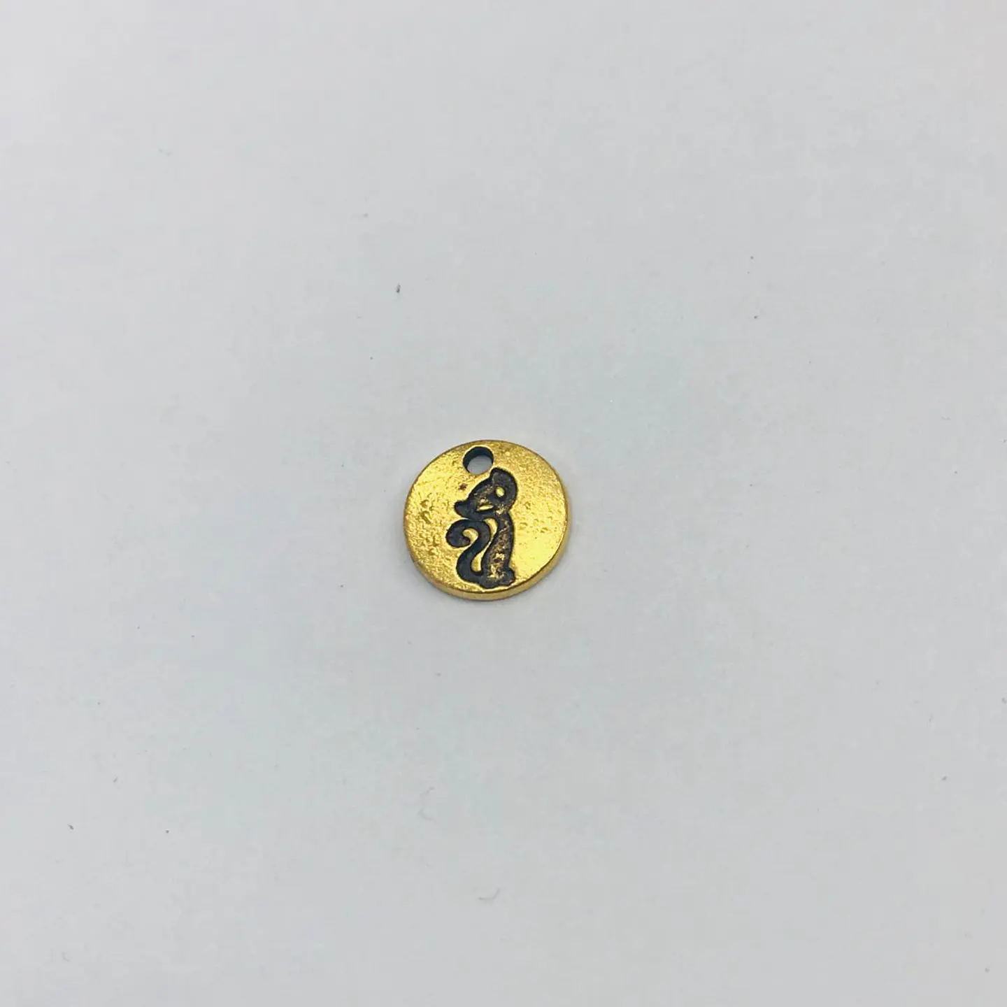 DIJE MONEDA GATO CRUNA40-14 1