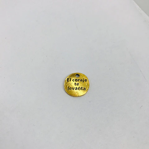 DIJE MONEDA CORAJE CRU397-9