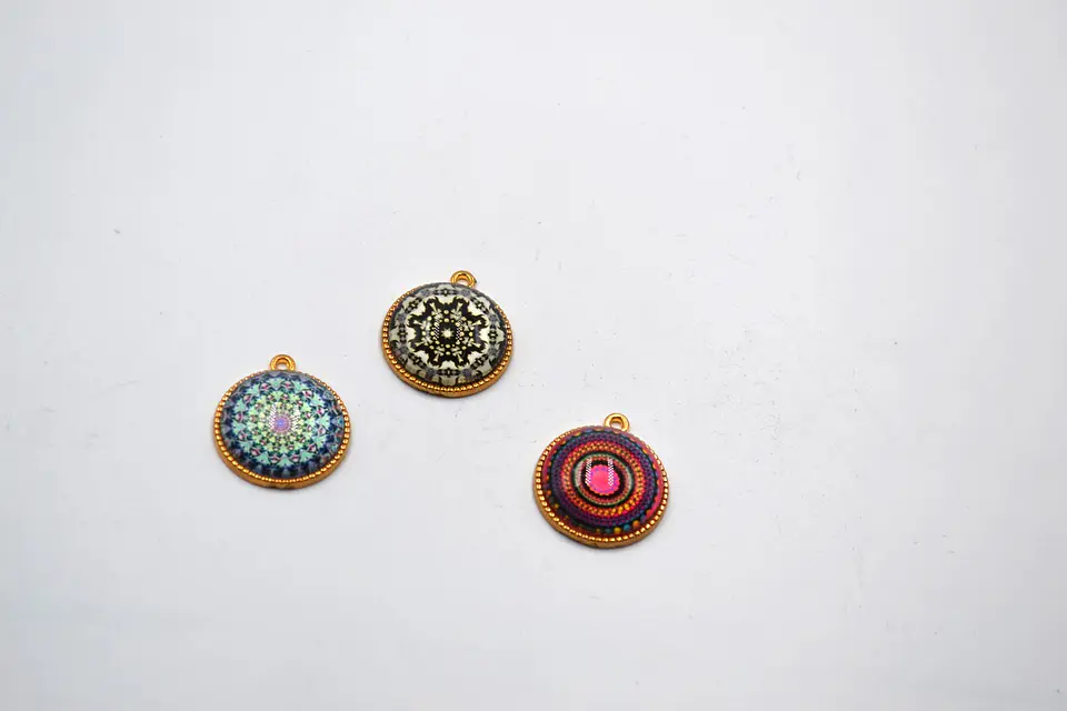 MANDALA EN RESINA ( ELIGE TU COLOR FAVORITO ) M-06  1