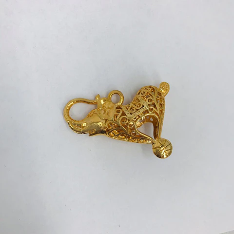 ELEFANTE BAÑO DE ORO T2842