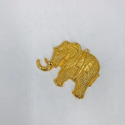 ELEFANTE BAÑO DE ORO T2674