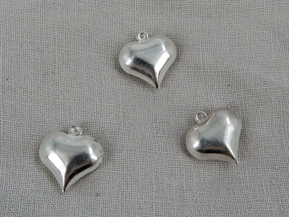 CORAZÓN BAÑO ORO PLATA XW00699-P 1