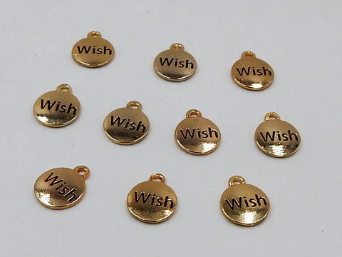 PLACA WISH BAÑO DE ORO T3222                                       
