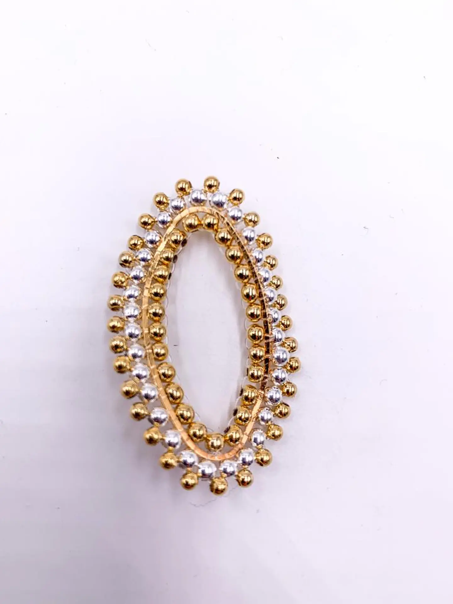 ARO TEJIDO BAÑO DE ORO T6232 1