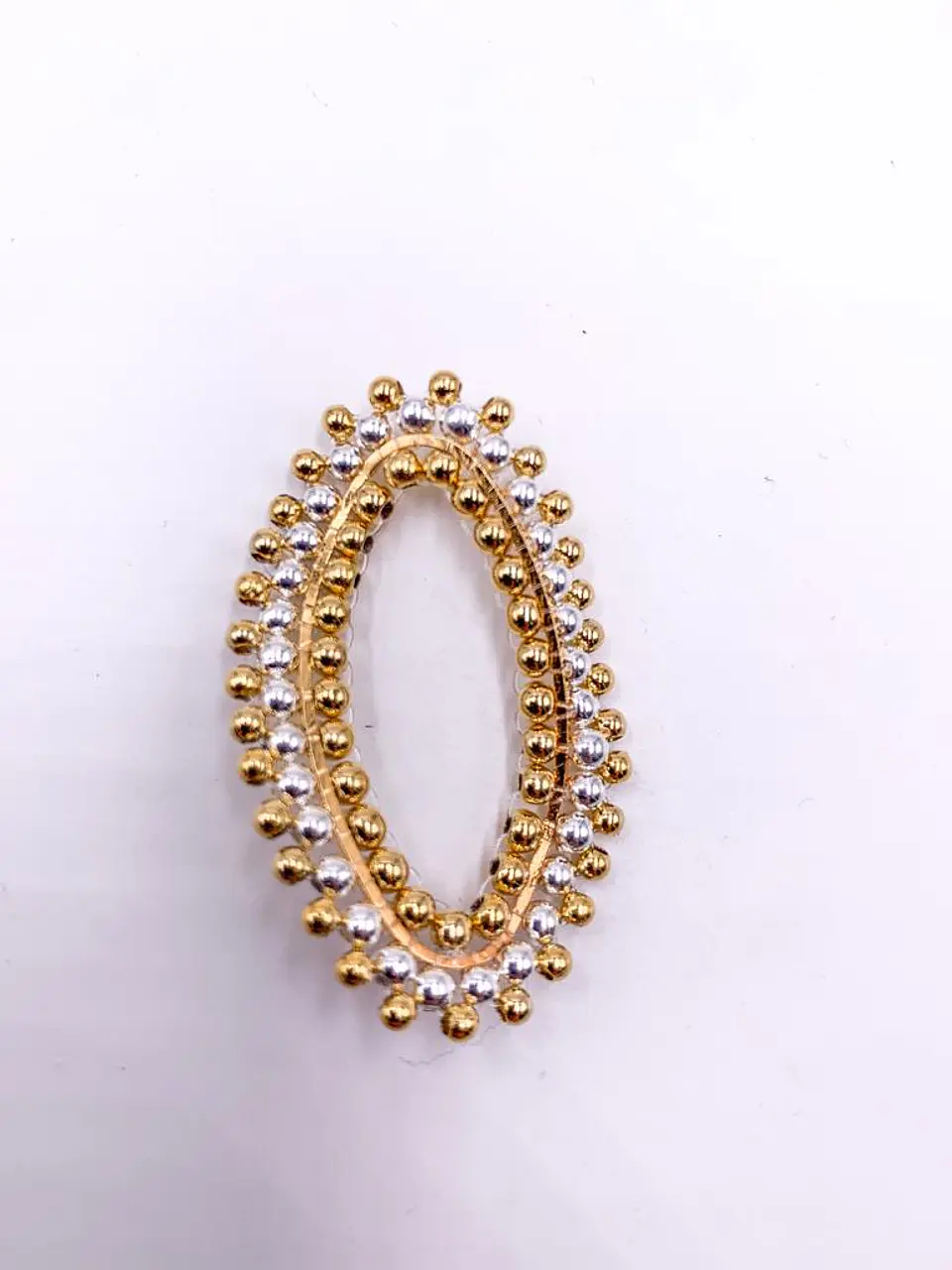 ARO TEJIDO BAÑO DE ORO T6232 1
