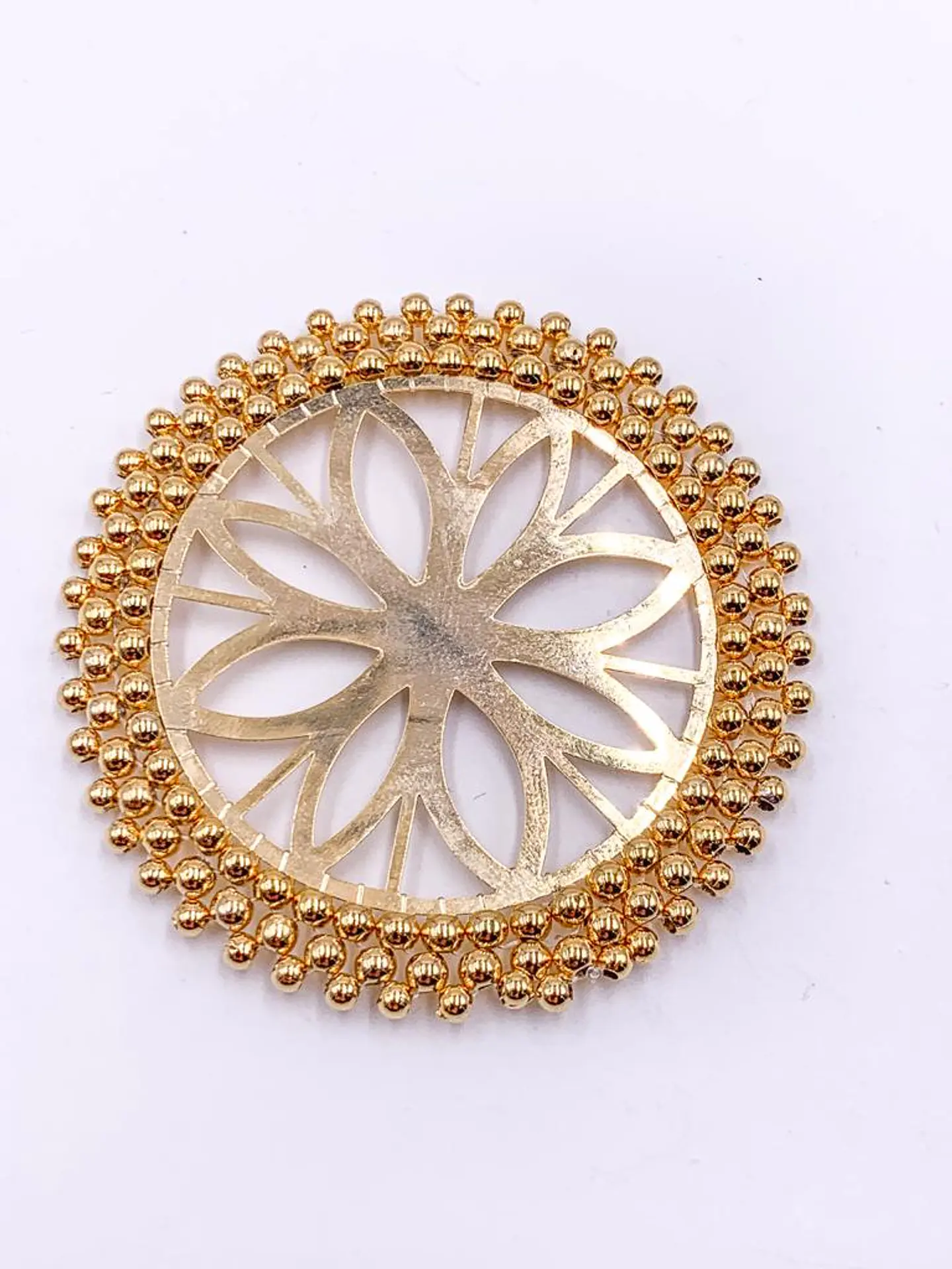 FILIGRANA TEJIDA BAÑO DE ORO T6249 1
