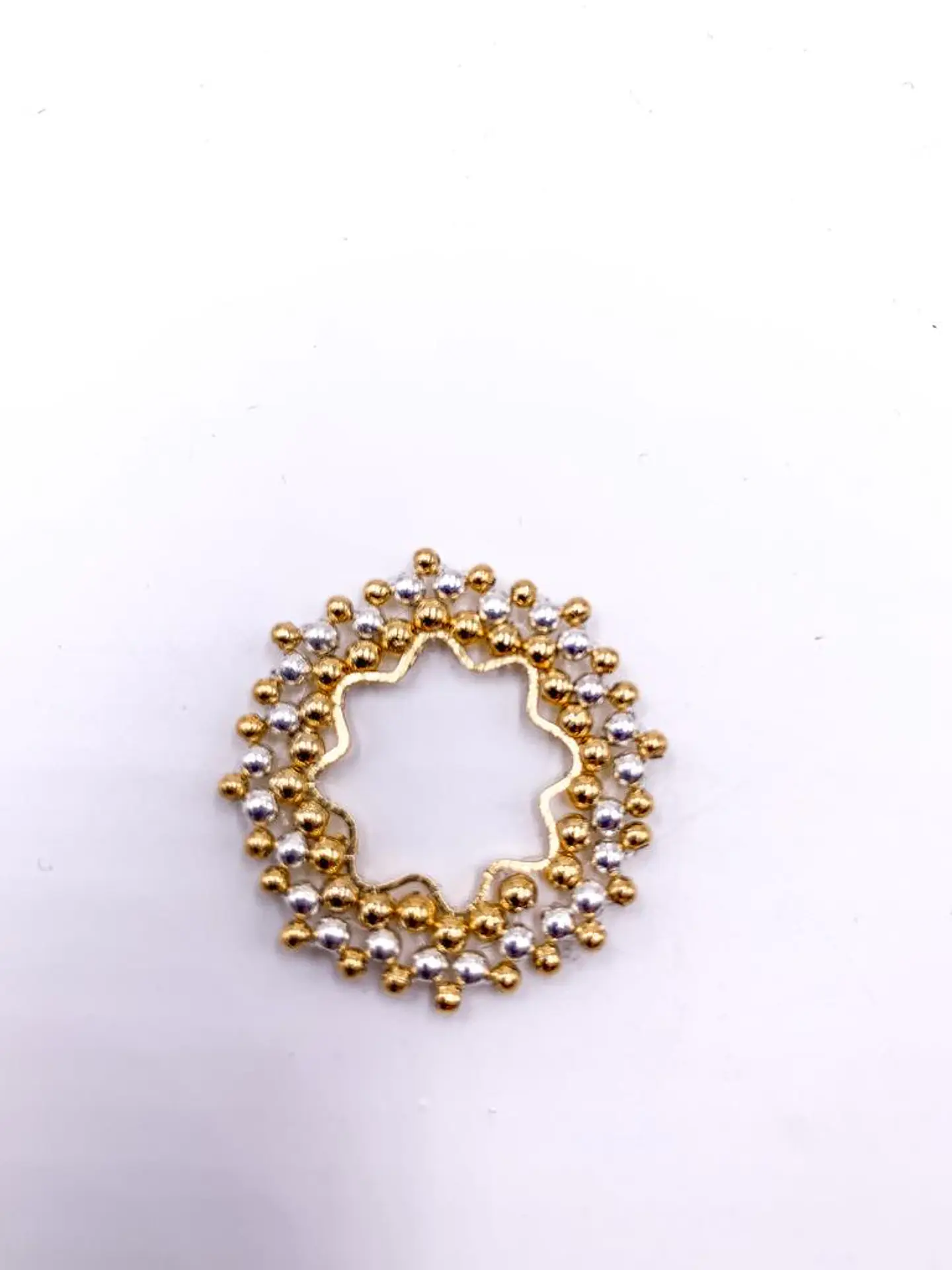 ESTRELLA  TEJIDA  BAÑO DE ORO T6241 1