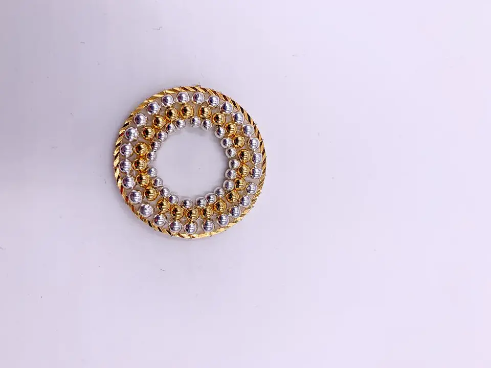 ARO TEJIDO BAÑO DE ORO T6215 1