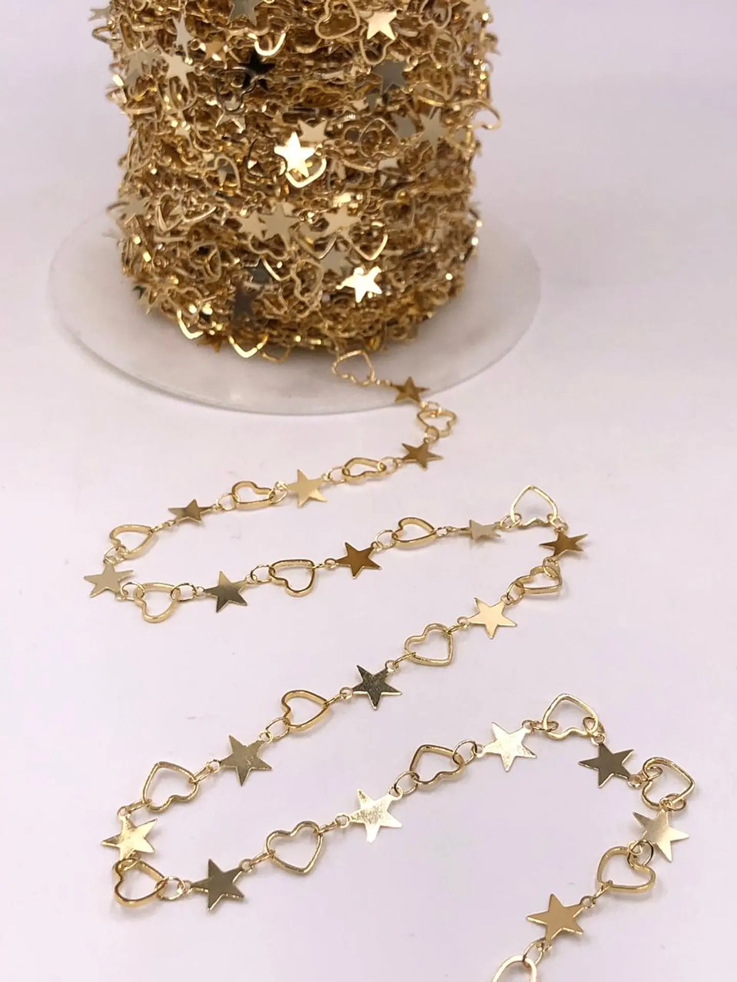CADENA CORAZÓN/ESTRELLAS MK-100-MT                1
