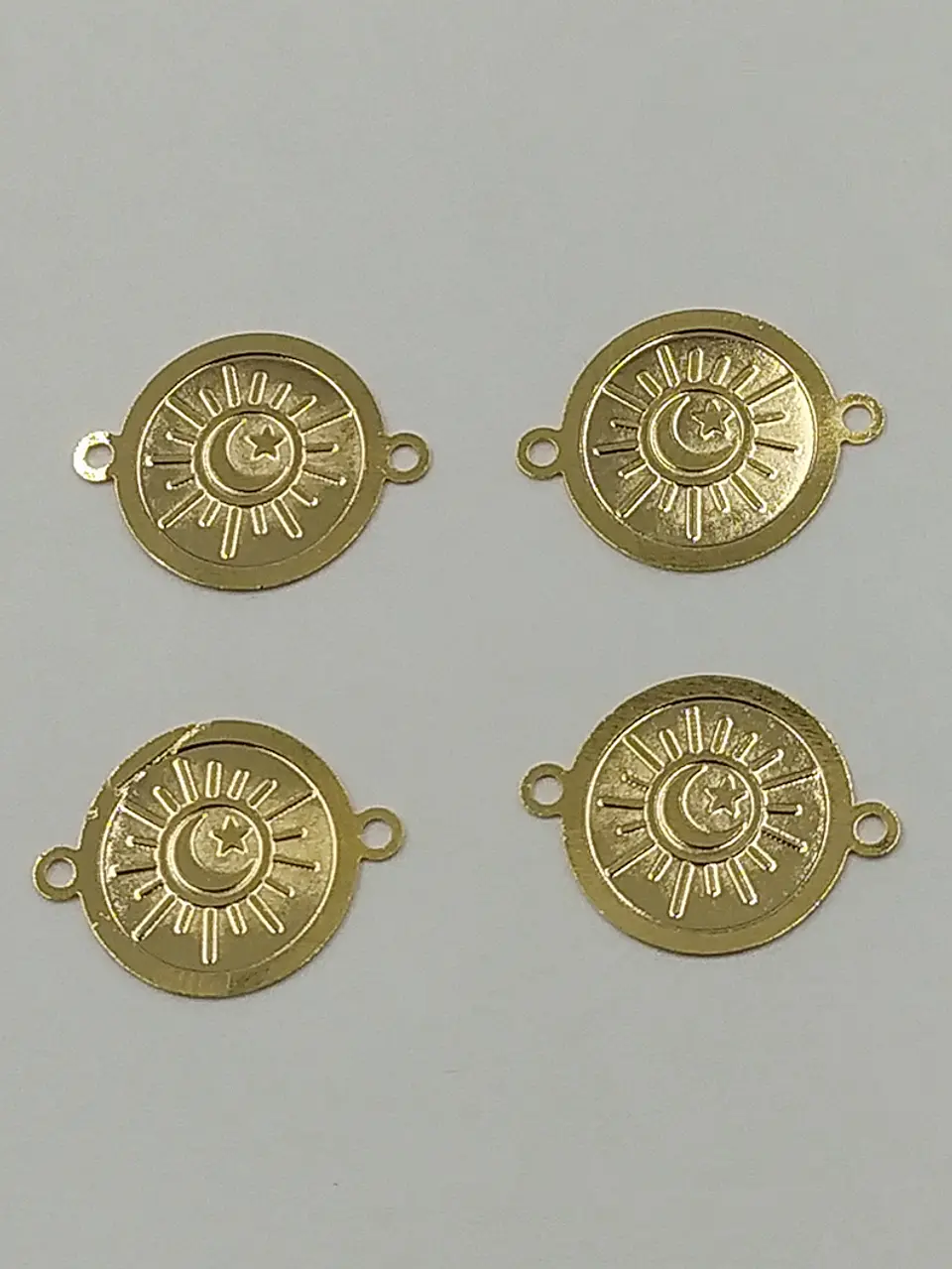 PLACA BAÑO DE ORO T6371  6