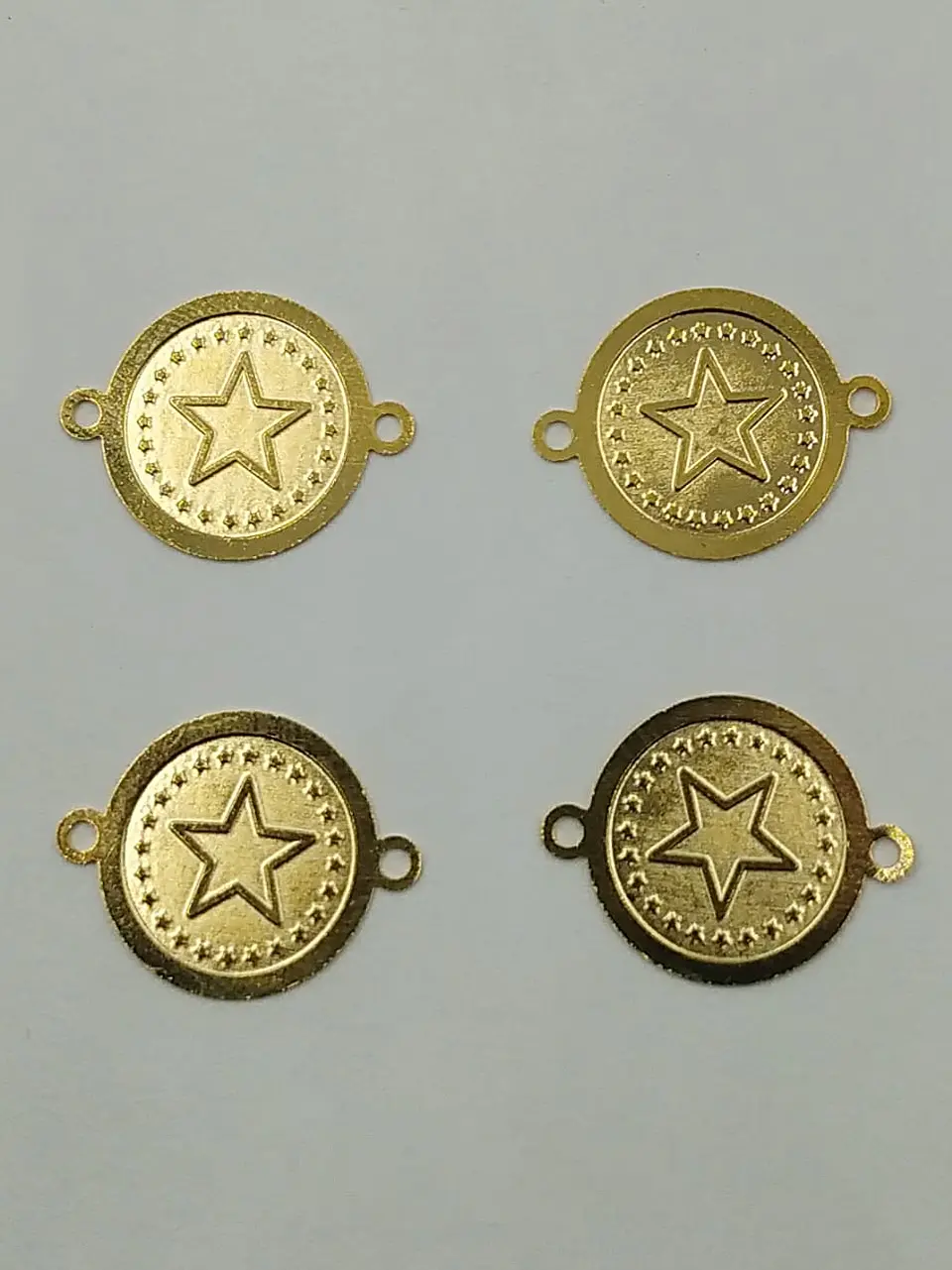 PLACA BAÑO DE ORO T6371  20