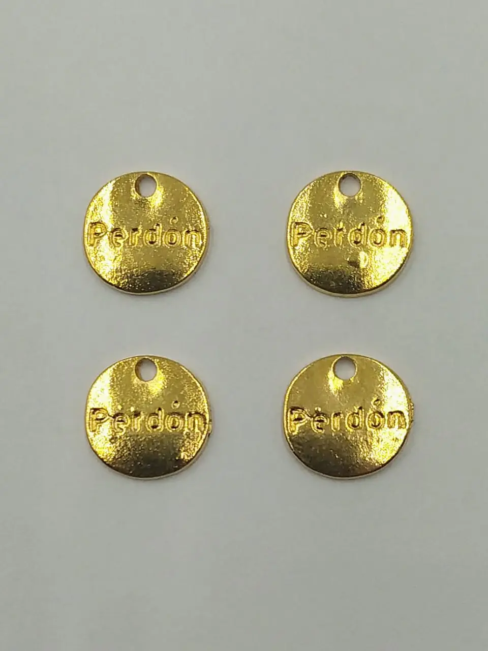 CÍRCULO FRASE BAÑO DE ORO T3175-1                                     1