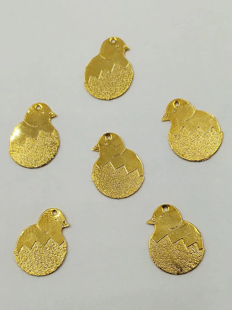 DIJE POLLO BAÑO DE ORO T695 1