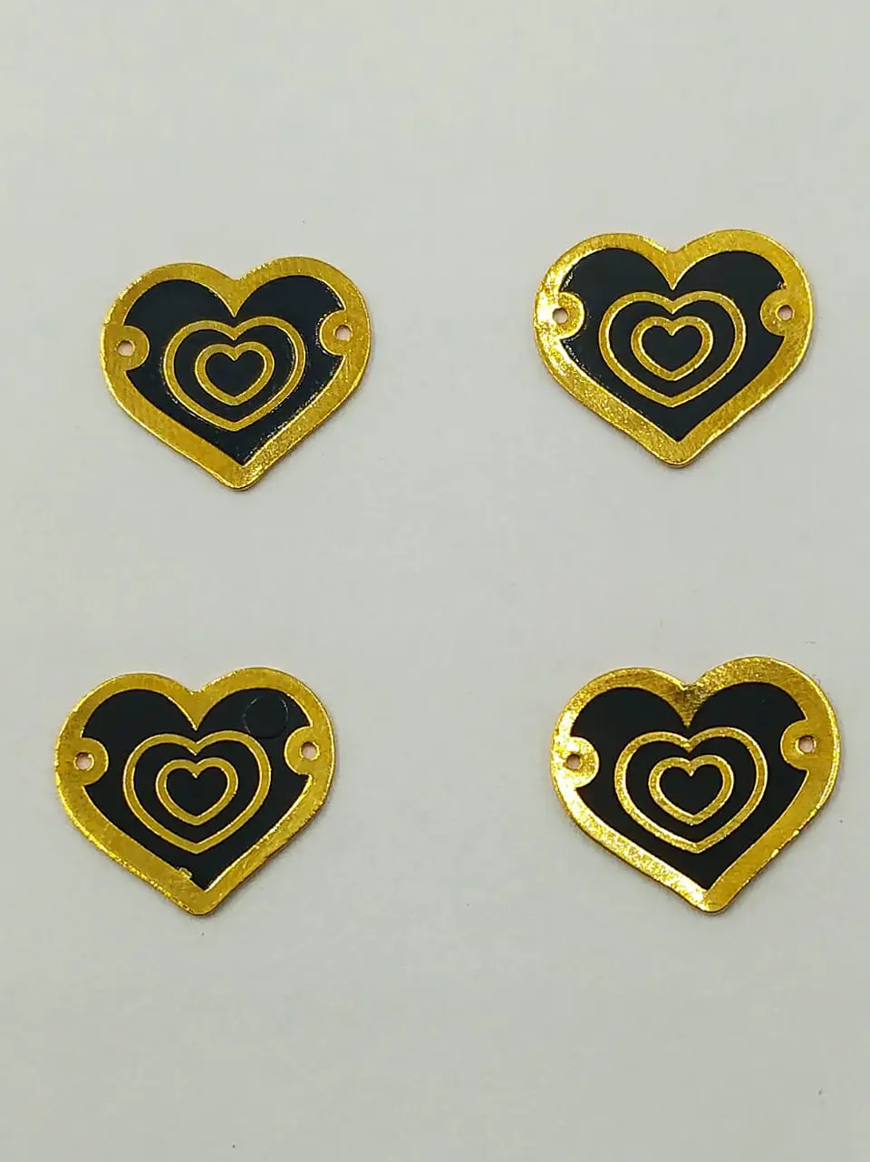 CORAZÓN BAÑO DE ORO T5205 1