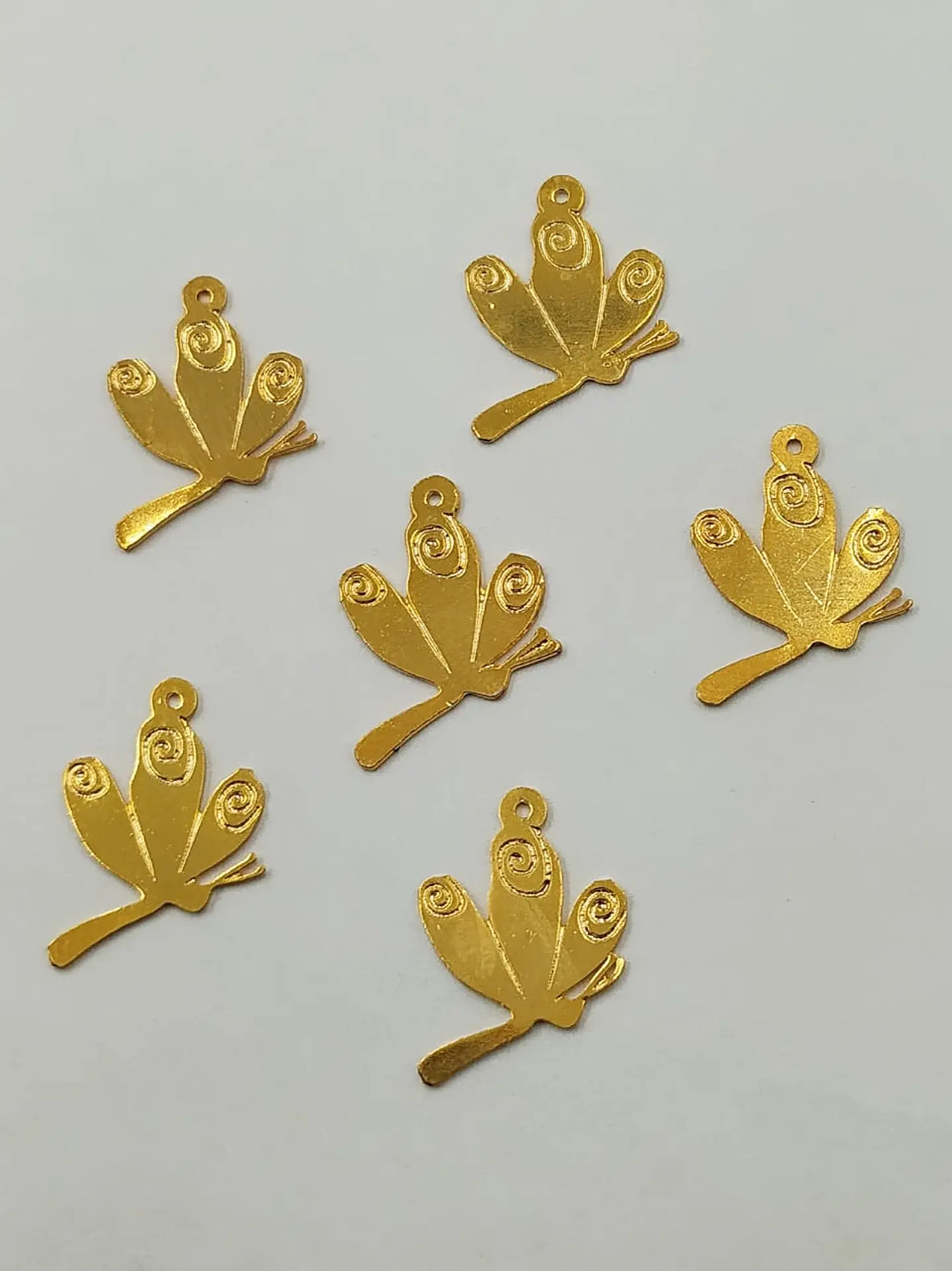 LIBÉLULA BAÑO DE ORO T047                1