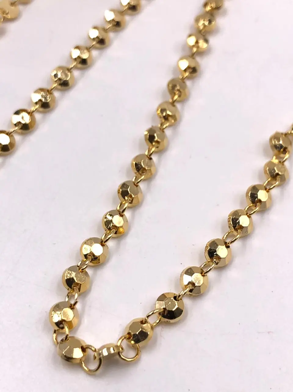 CADENA 5MM BAÑO DE ORO MK-128-MT  1