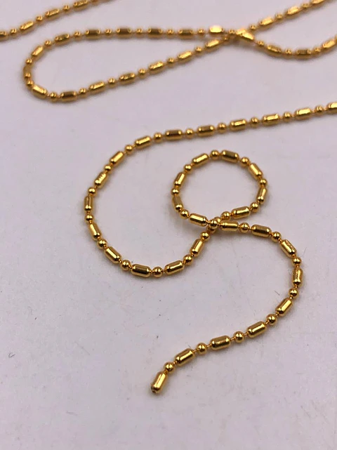 CADENA BAÑO DE ORO LPLB-45                