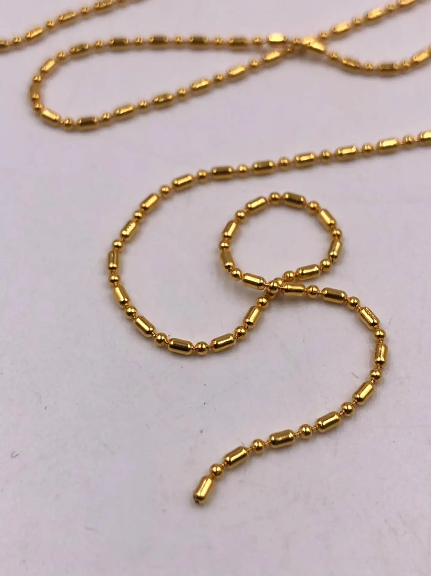 CADENA BAÑO DE ORO LPLB-45                 1