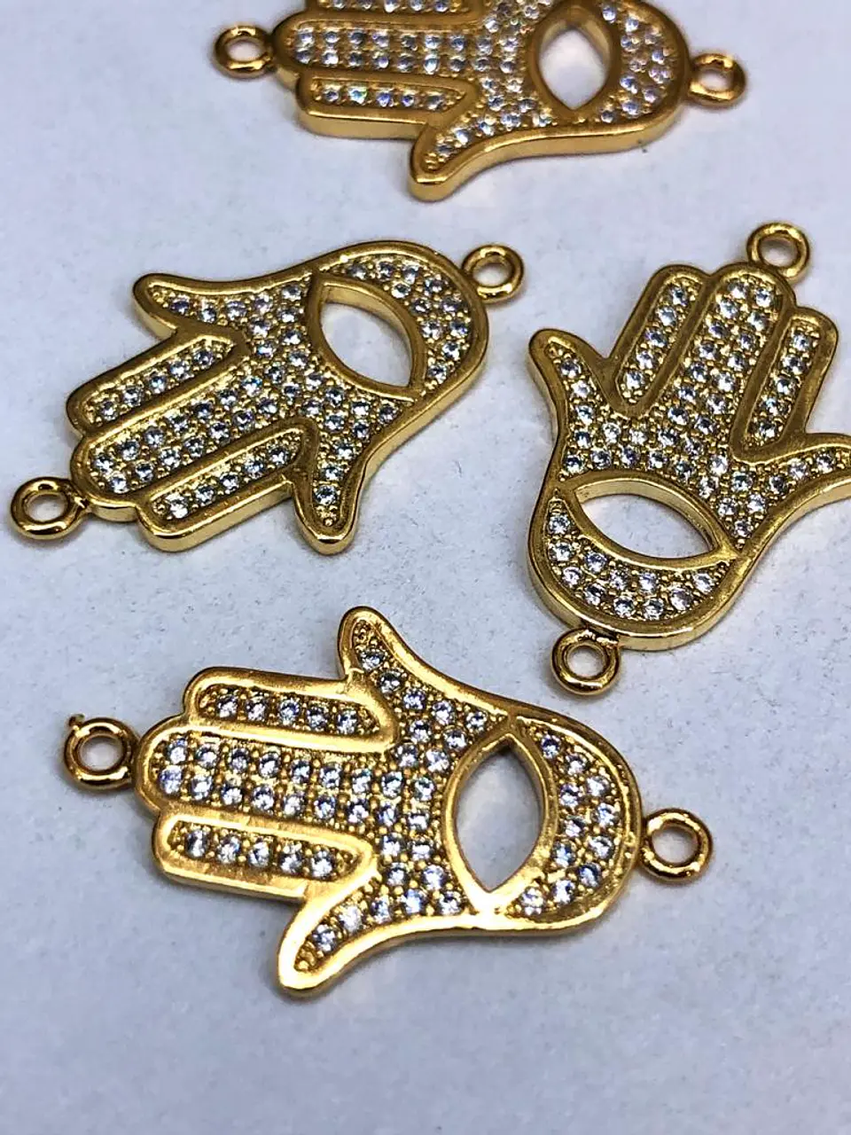 MANO HAMSA BAÑO DE ORO D0020 1