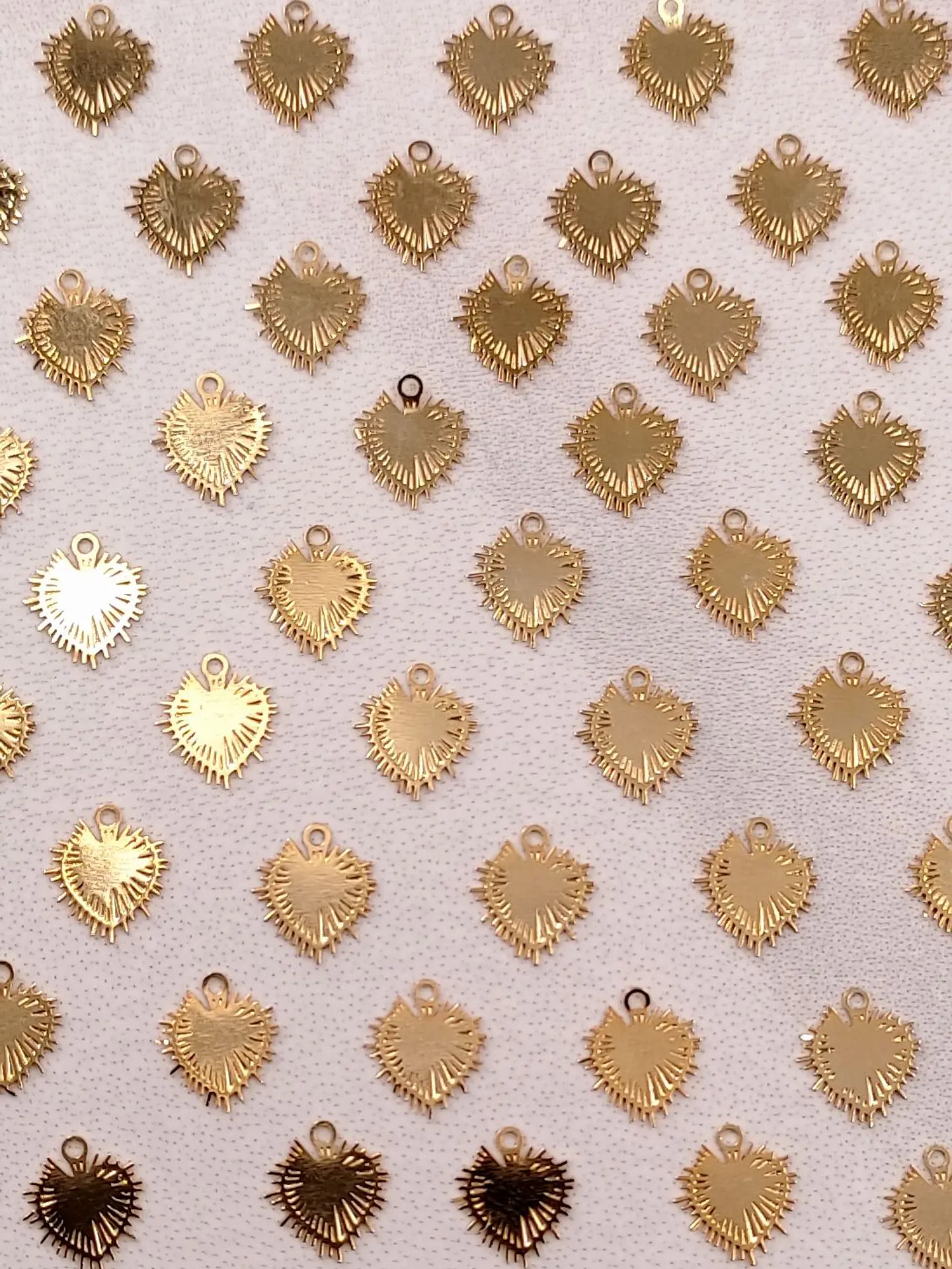 CORAZÓN MINI DIJE BAÑO DE ORO T6463 1