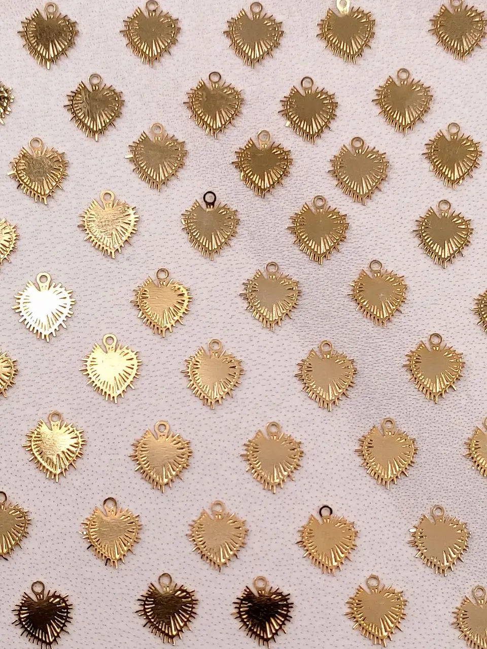 CORAZÓN MINI DIJE BAÑO DE ORO T6463 1