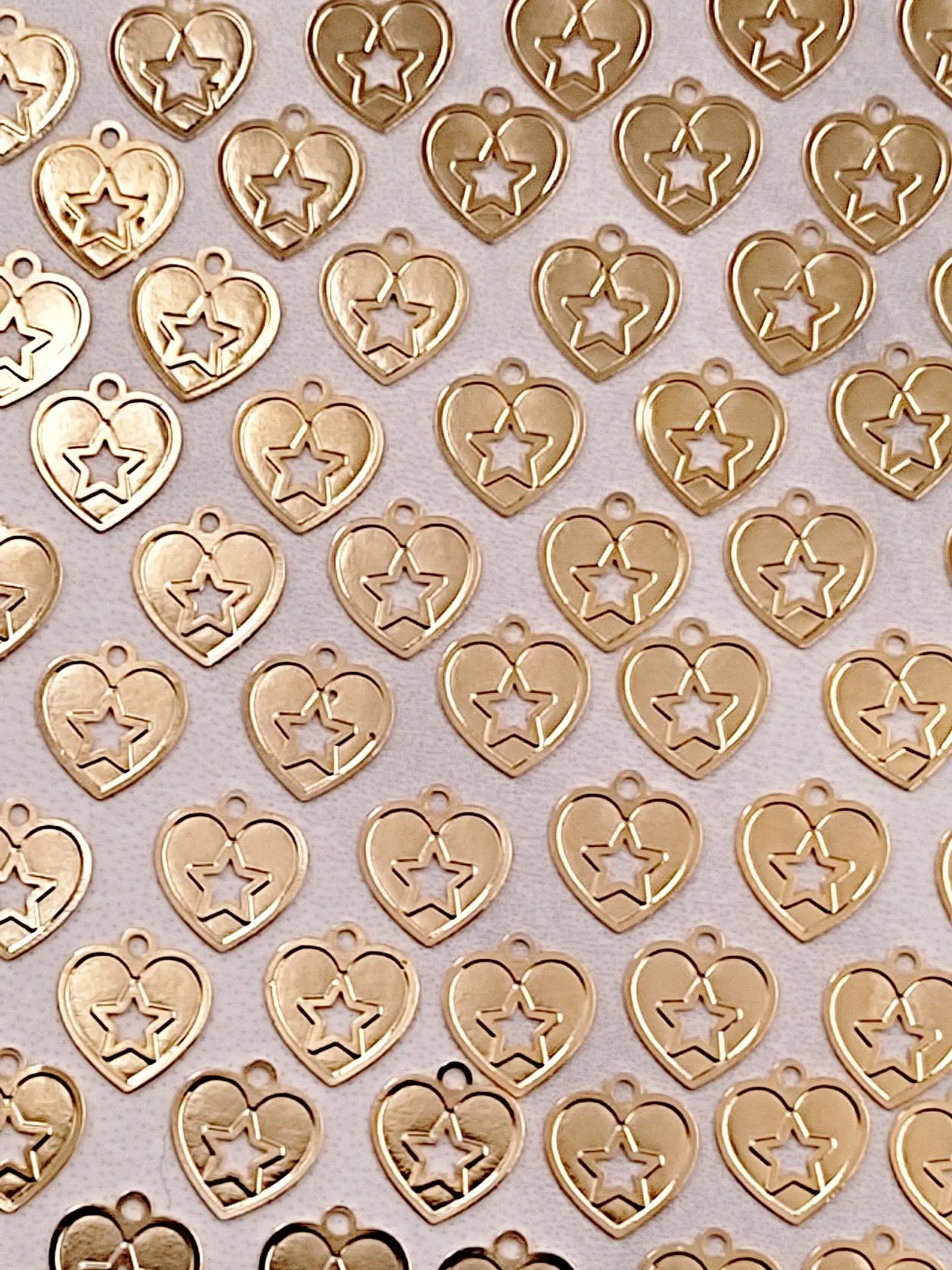 CORAZÓN MINI DIJE BAÑO DE ORO T6465  1