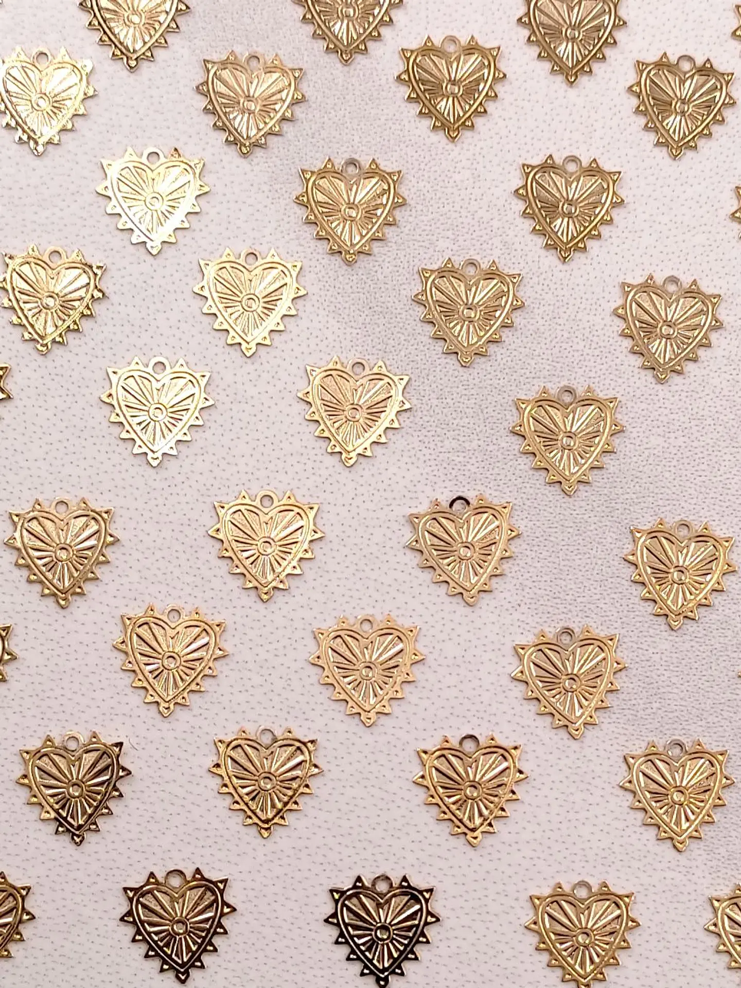 CORAZÓN MINI DIJE BAÑO DE ORO T6469 1