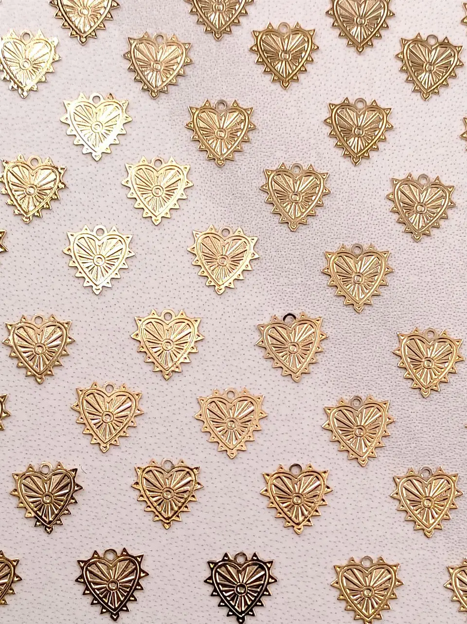 CORAZÓN MINI DIJE BAÑO DE ORO T6469 1