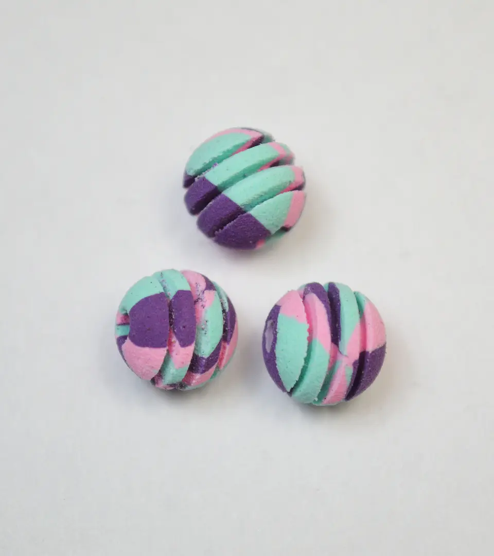 BOLA VETEADA CON RAYAS 8MM NEOPRENO BNR8. 2