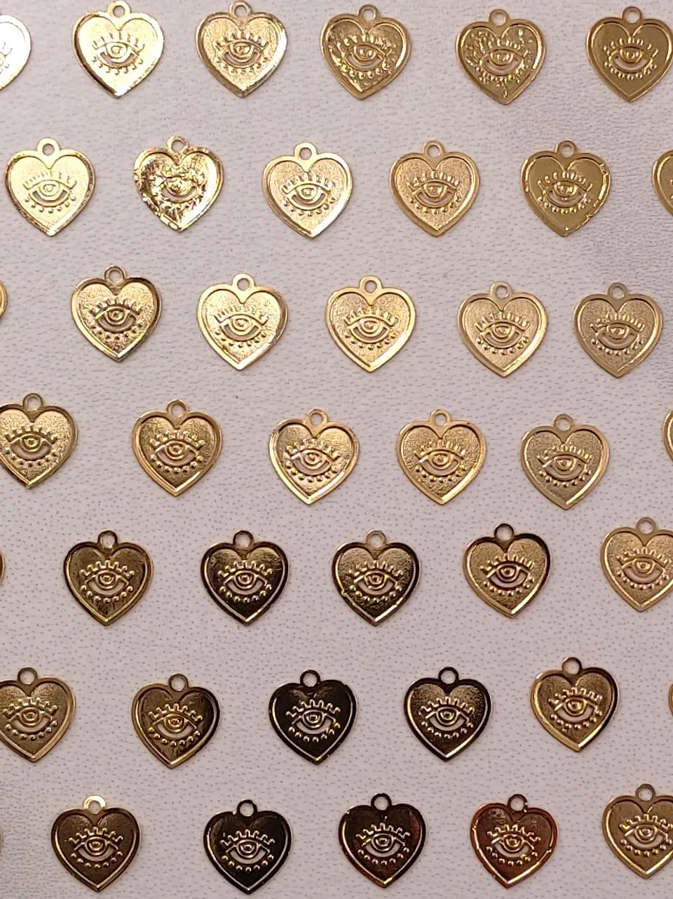 CORAZÓN MINI DIJE BAÑO DE ORO T6474 1