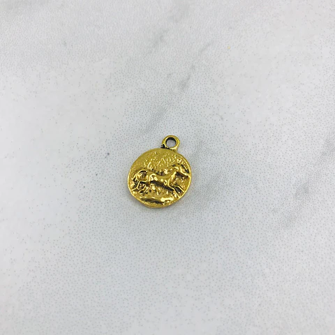 DIJE MONEDA CABALLO CRU415-9