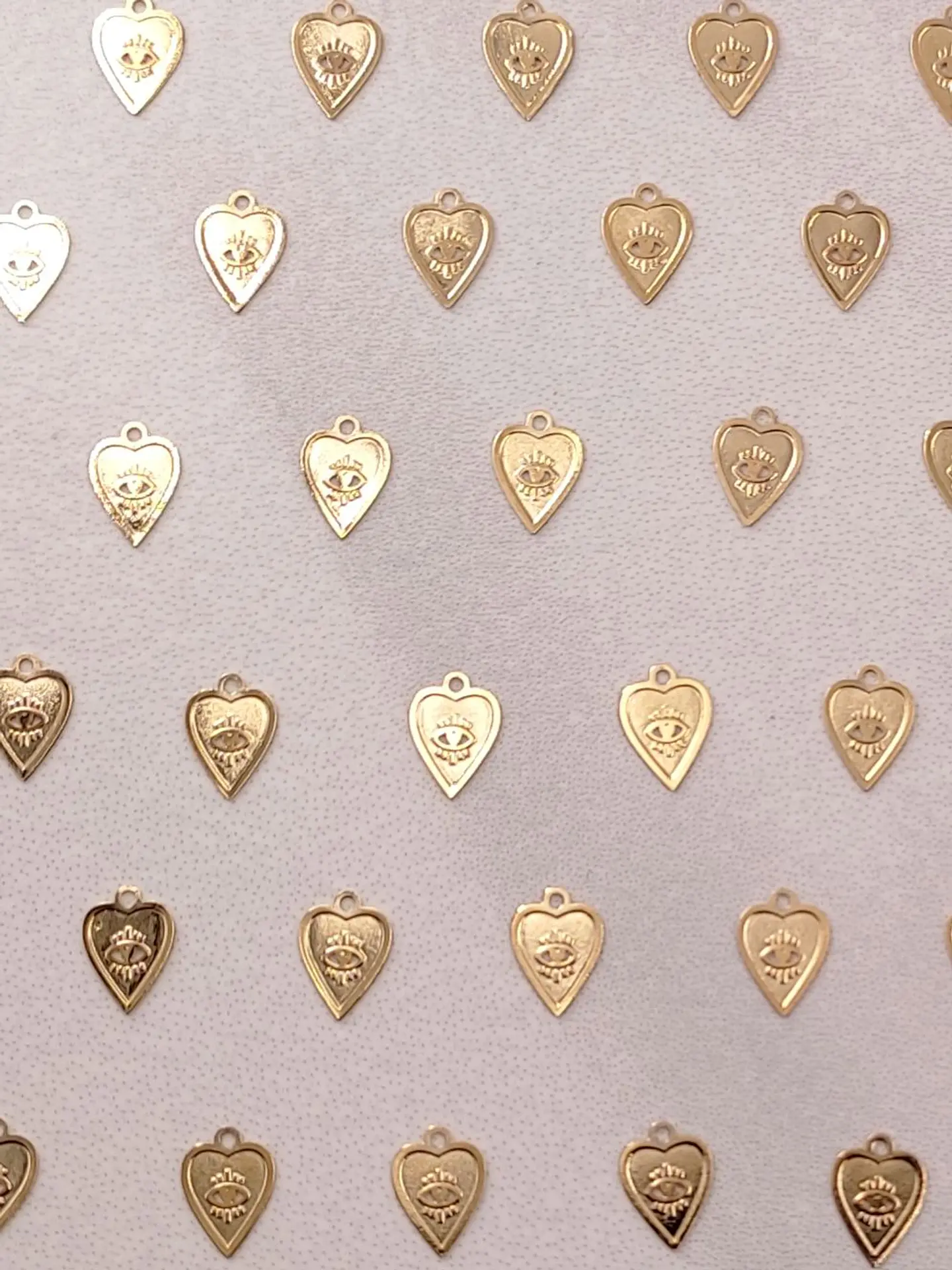 CORAZÓN MINI DIJE BAÑO DE ORO T6493 1