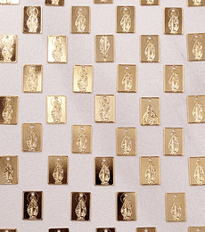 MINIDIJE VIRGEN BAÑO DE ORO T6457-1