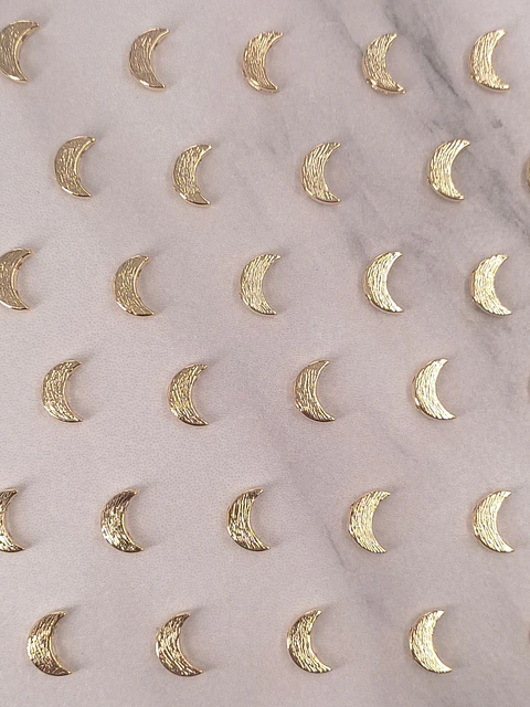 MEDIA LUNA BAÑO DE ORO 1102-GOLD
